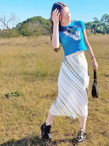 Voguable Plaid Skirt Y2k Retro Straight Skirts Double Layer Mesh E Girl 2000s Harajuku Aesthetic High Waist Skinny Streetwear Skirt