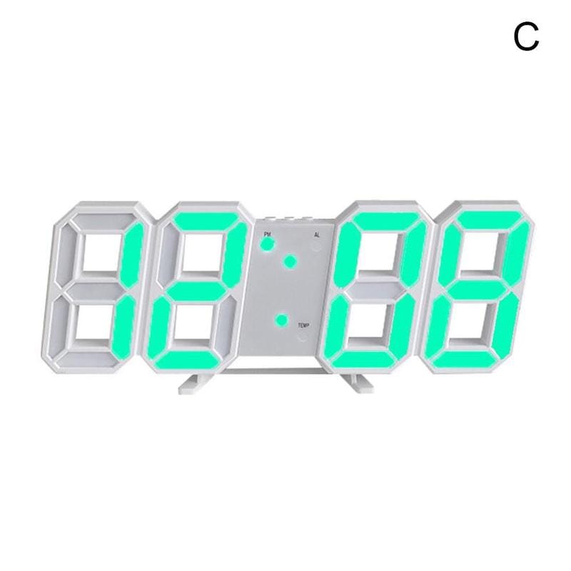 Neon Led Clock and Alarm