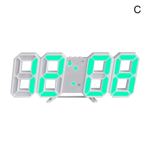 Neon Led Clock and Alarm