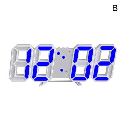 Neon Led Clock and Alarm