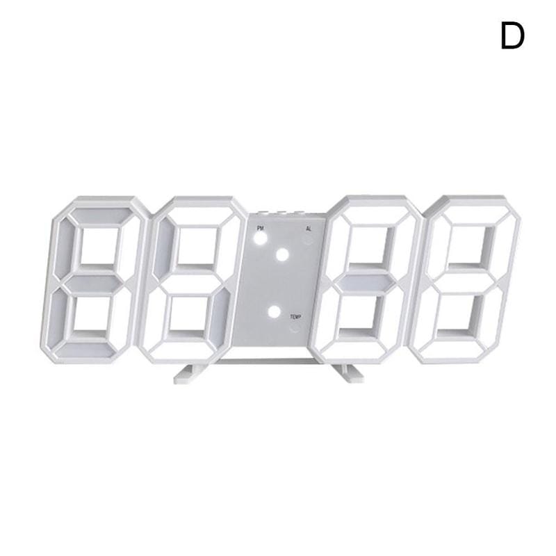 Neon Led Clock and Alarm