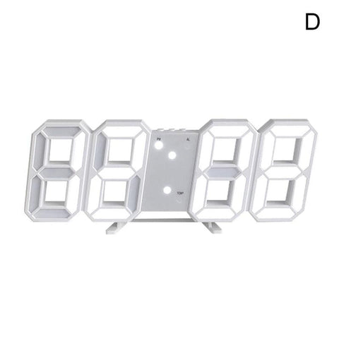 Neon Led Clock and Alarm