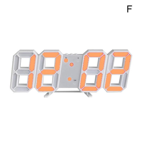 Neon Led Clock and Alarm