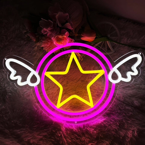 Card Captor Sakura Star Neon Led