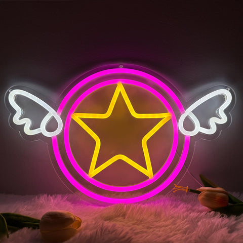 Card Captor Sakura Star Neon Led