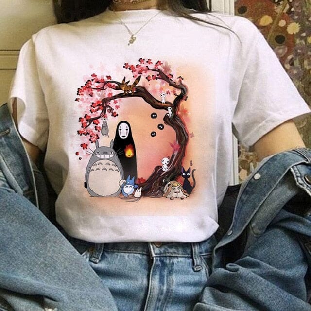 Camiseta del árbol de Sakura