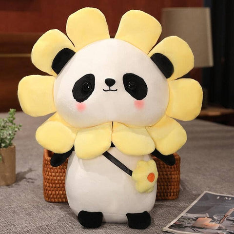 Small Pandas with Cute Hats Plushies