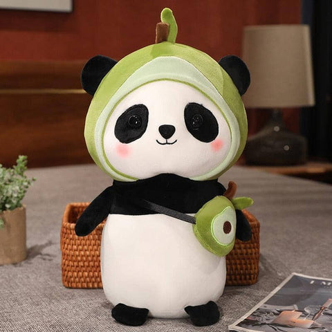 Small Pandas with Cute Hats Plushies