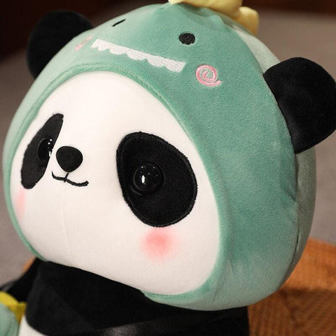 Small Pandas with Cute Hats Plushies