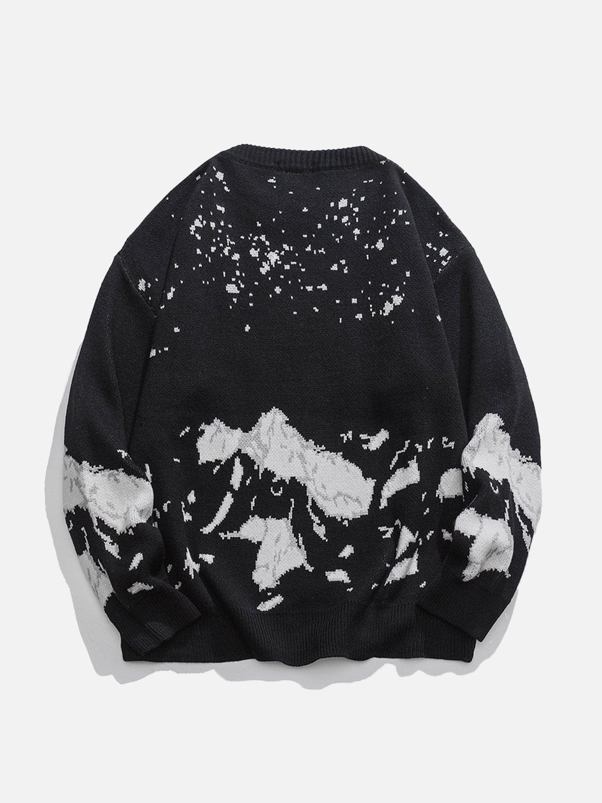 Pullover mit Snowy Mountains-Print