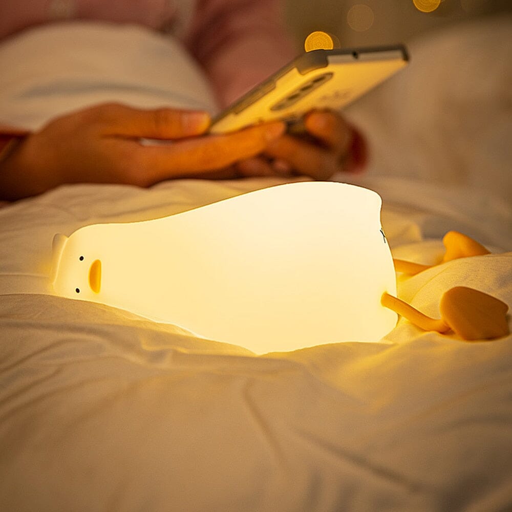 Soft Silicone Duck Lamp