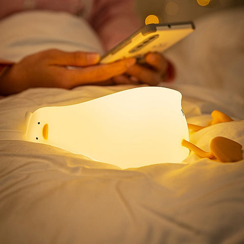 Soft Silicone Duck Lamp