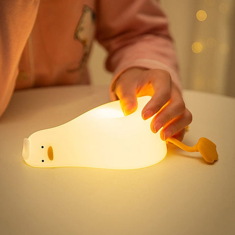 Soft Silicone Duck Lamp
