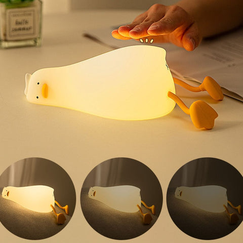 Soft Silicone Duck Lamp