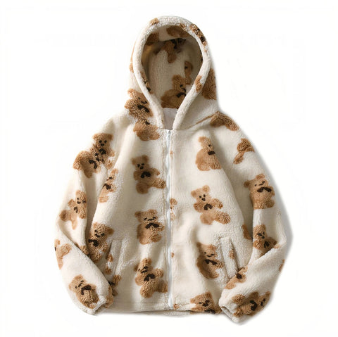 Teddy Bear Sherpa Hoodie