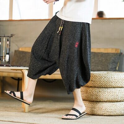 Traditional and Casual Wide Kimono Pants