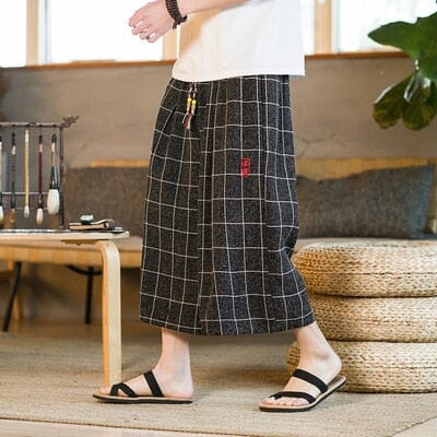 Traditional and Casual Wide Kimono Pants