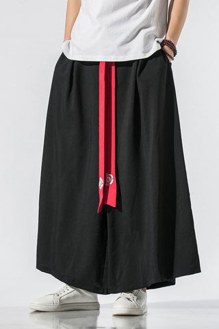 Traditionelle und lässige weite Kimonohose