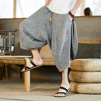 Traditional and Casual Wide Kimono Pants