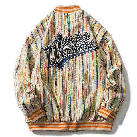 Chaqueta universitaria de béisbol estilo universitario