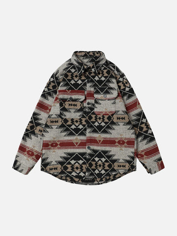 Chaqueta con bordado vintage