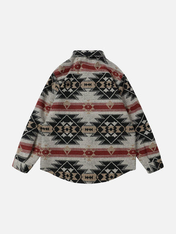 Chaqueta con bordado vintage