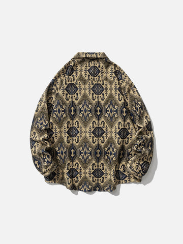 Chaqueta con bordado vintage