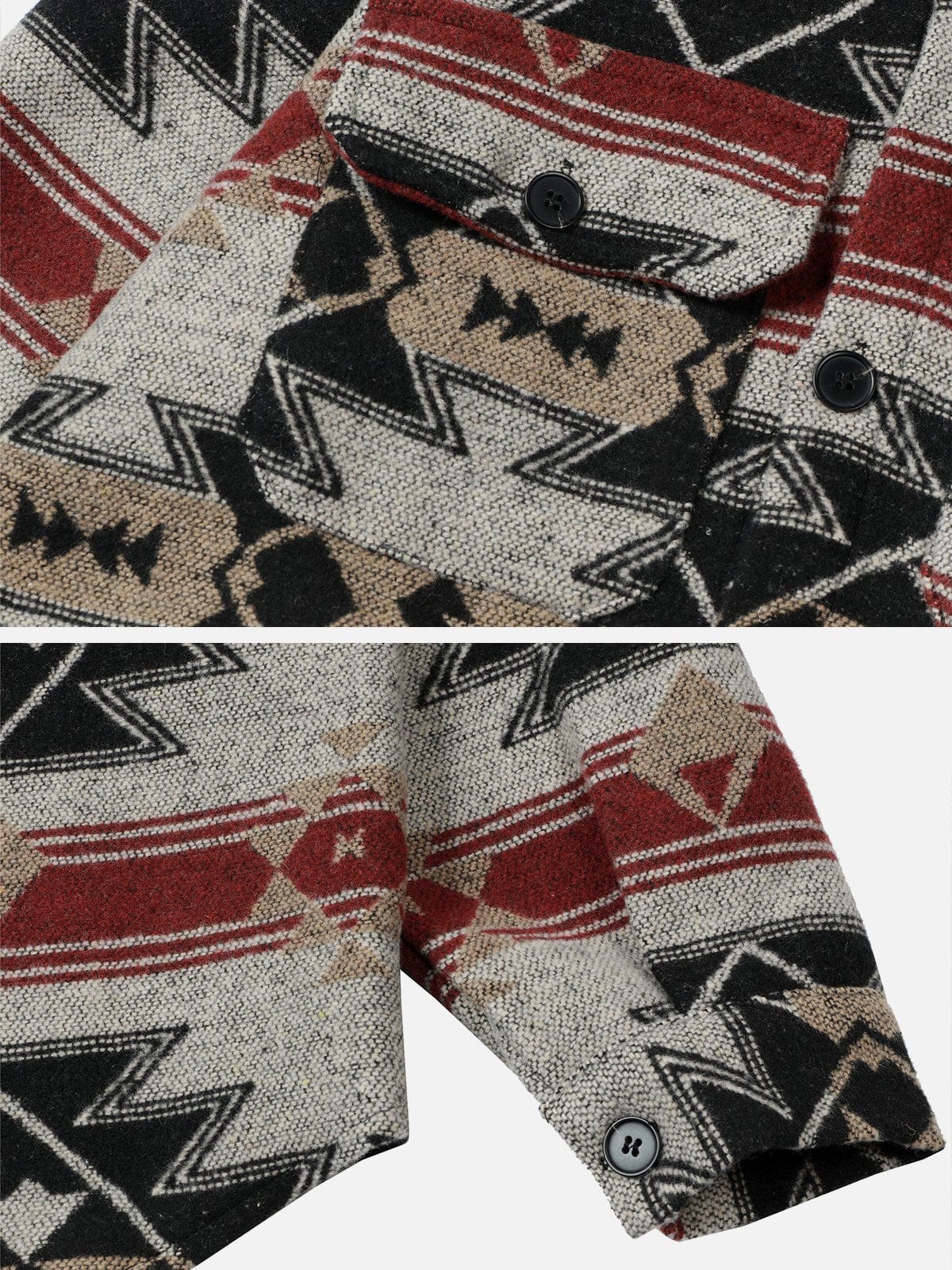 Chaqueta con bordado vintage