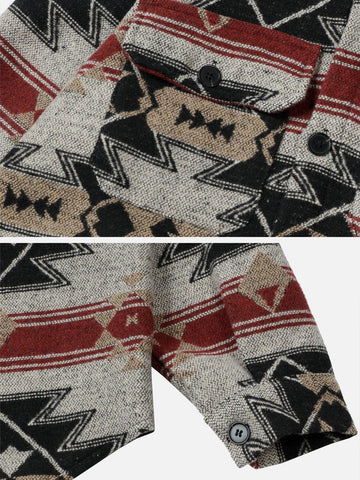 Chaqueta con bordado vintage