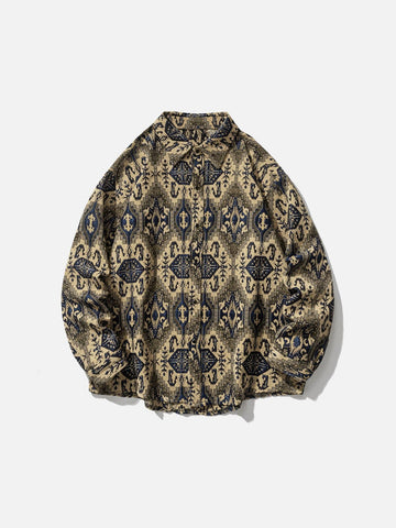 Chaqueta con bordado vintage