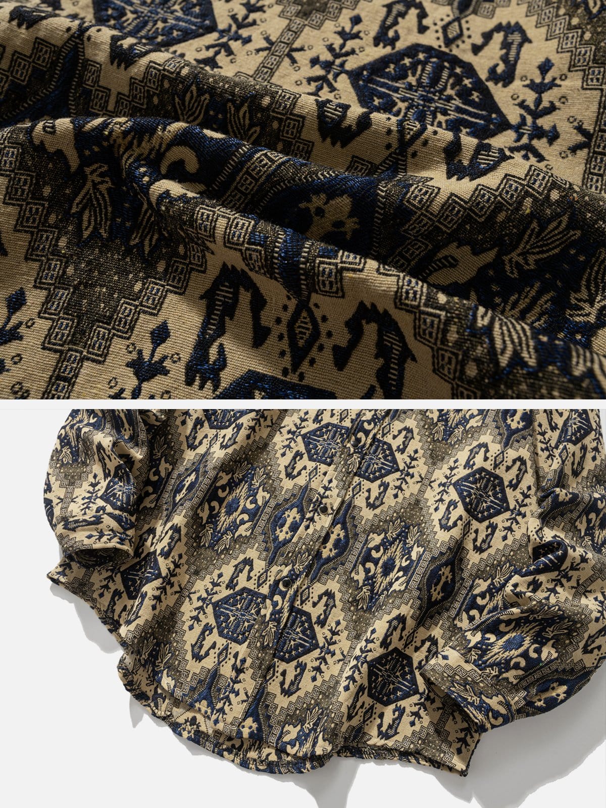 Chaqueta con bordado vintage