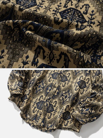 Chaqueta con bordado vintage