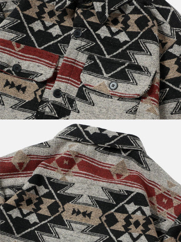 Chaqueta con bordado vintage