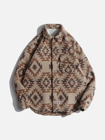 Chaqueta con estampado vintage