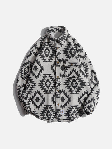 Chaqueta con estampado vintage