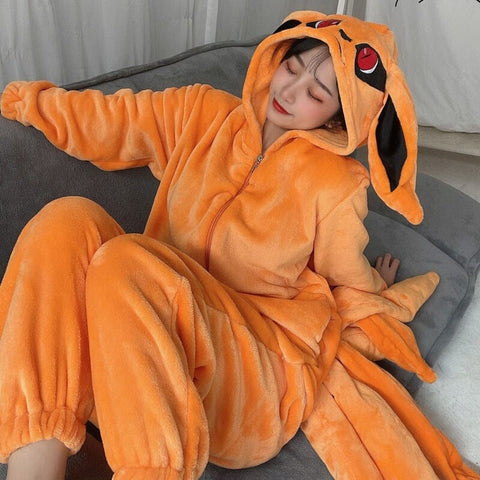 Pijama cálido Kyuubi Naruto Kurama