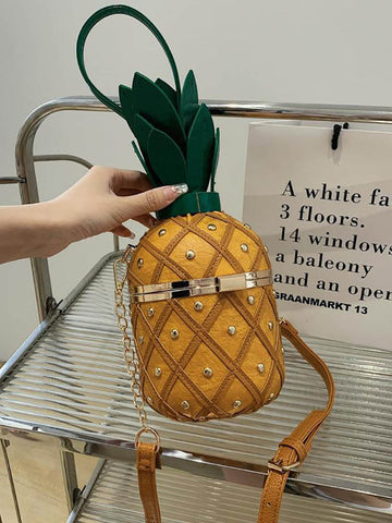 Bolso bandolera de piña