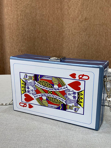 Kleine Poker-Boxtasche