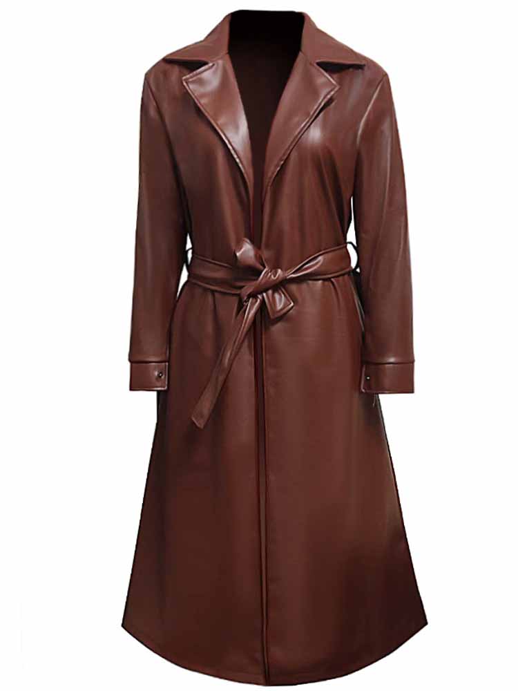 Lapel Belt Coat