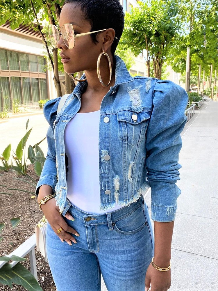 Short Jacket Denim Jacket