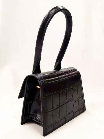 Solid Color Square Handbag