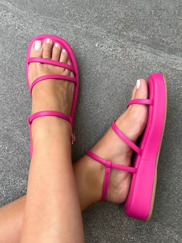 Slingback Platform Sandals