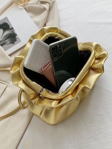 Bolso de hombro Golden Cloud