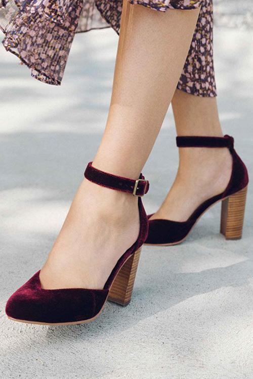 Tacones apilados Topline