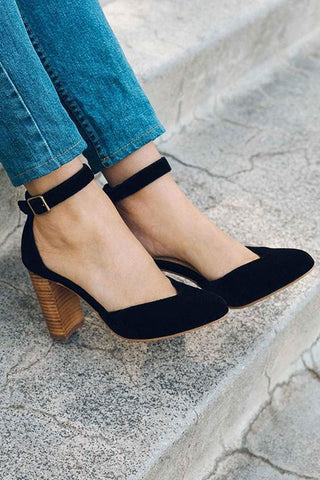 Topline Stacked Heels