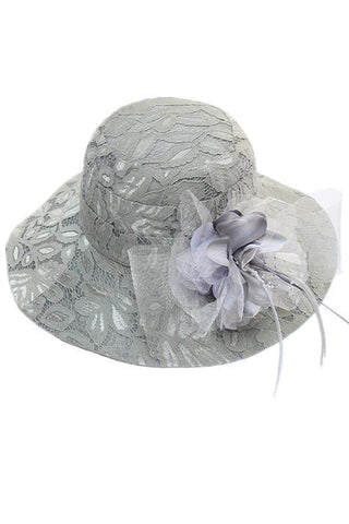 Lace Flower Hat