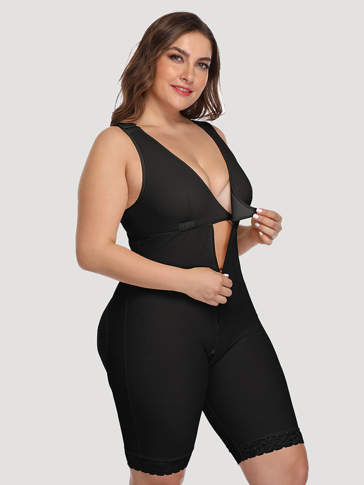 Solid Color Full Body Shapewear