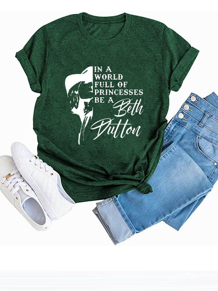 Camiseta informal In A World