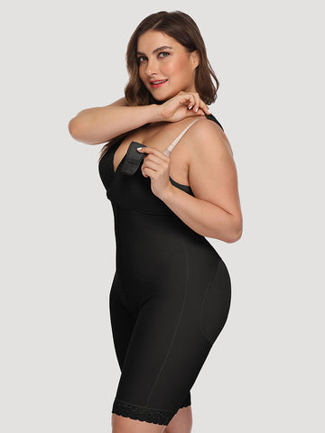 Solid Color Full Body Shapewear