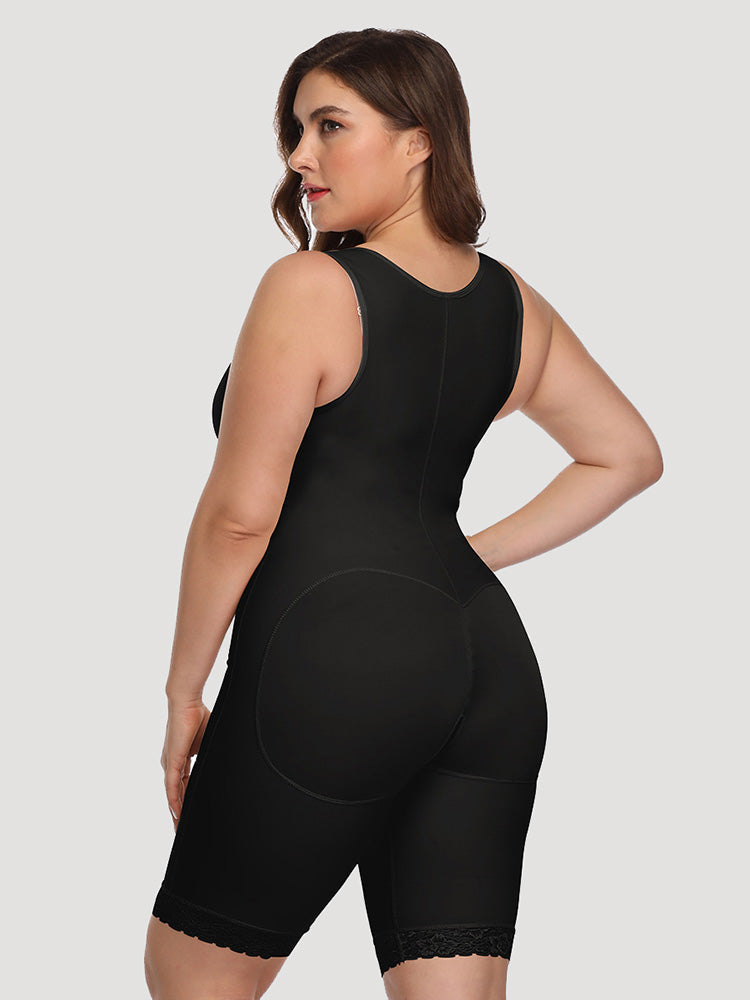 Solid Color Full Body Shapewear